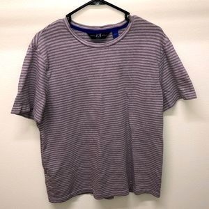 Joseph Abboud Mens Striped Tee